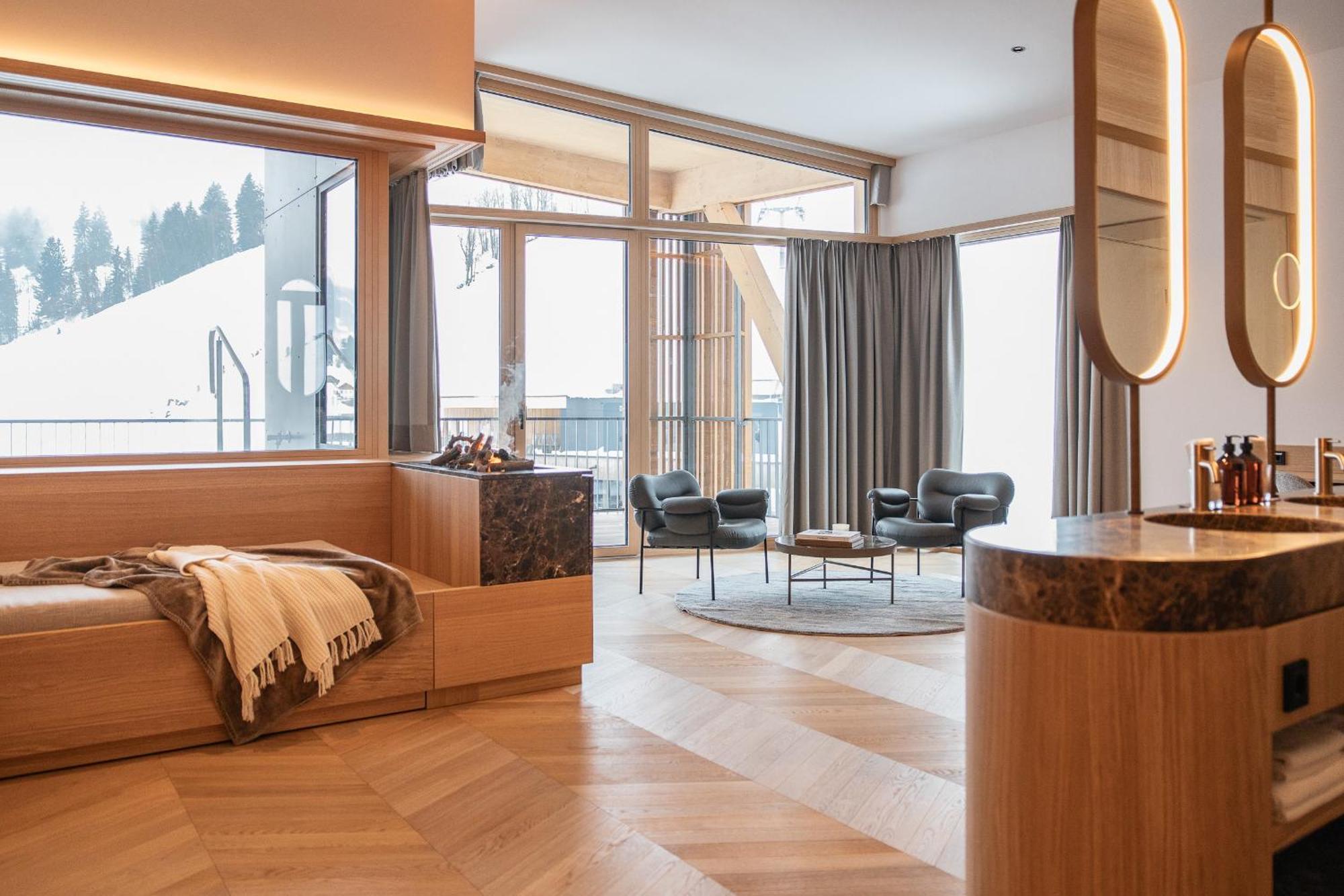 Suite met Uitzicht op de Bergen